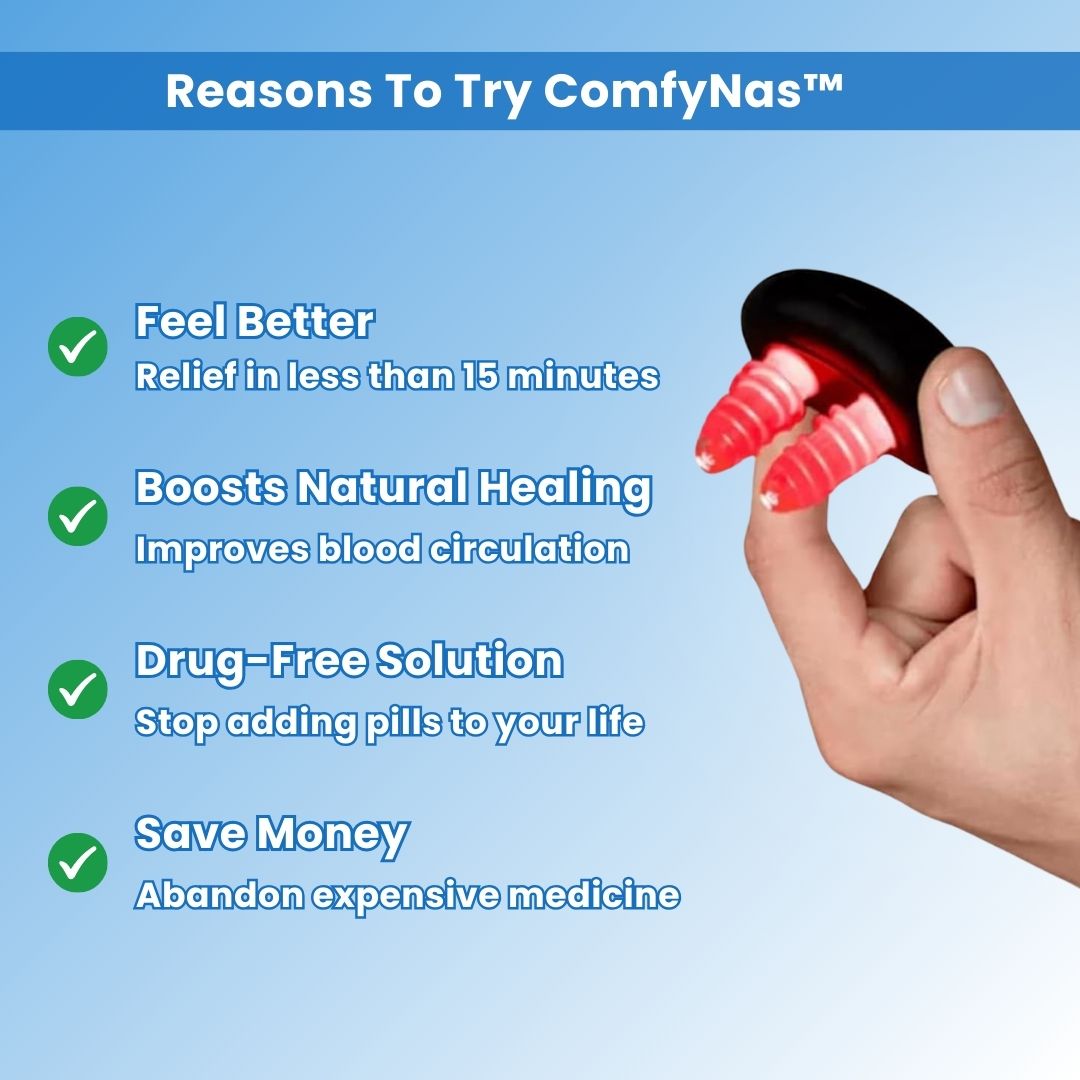 ComfyNas™ - Comfortable Nasal Solution