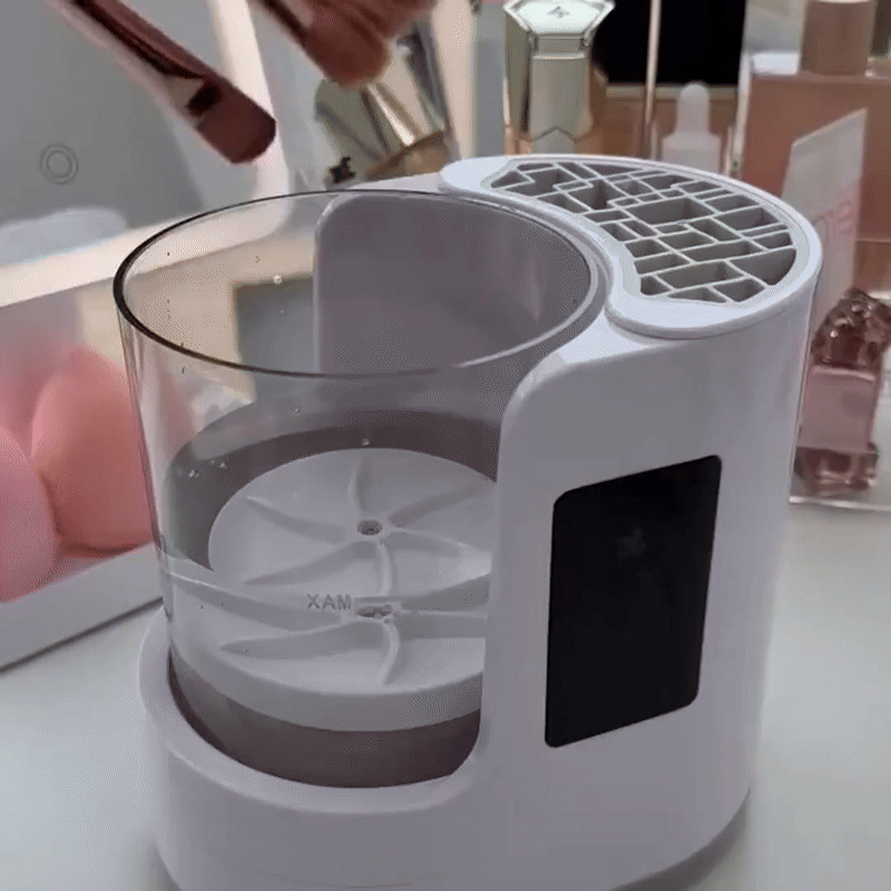 makeup brush cleaner for easy cleaning process