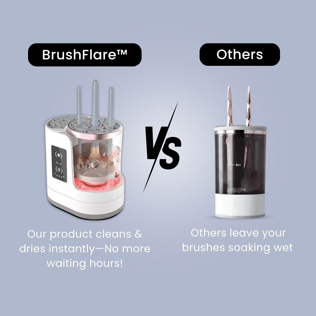 BrushFlare™ - Electric Brush Cleaner