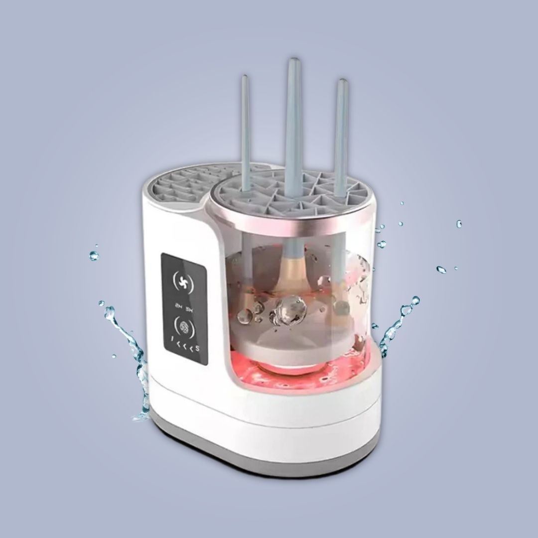 3 in 1 makeup brush cleaner view