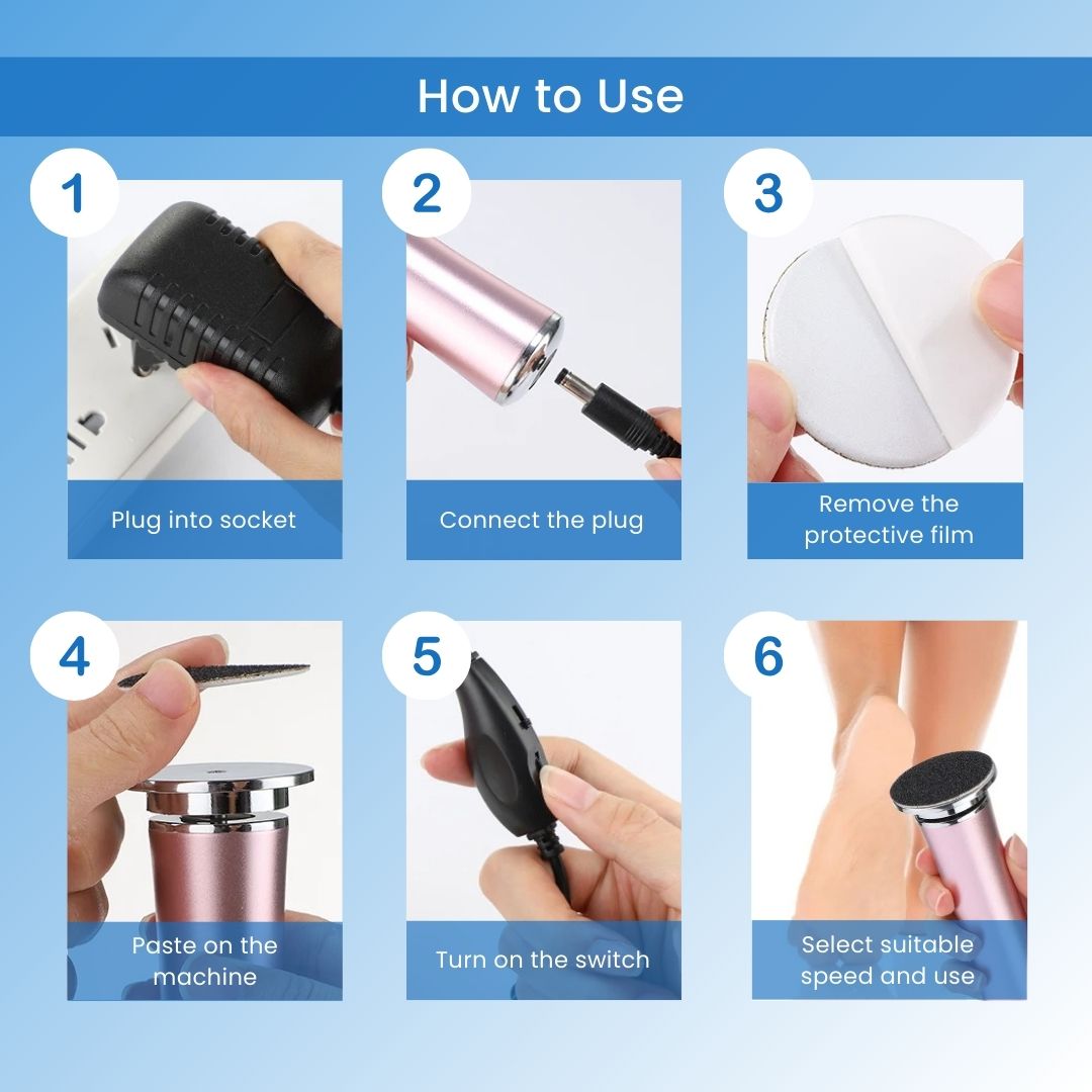 CallusCut™ - Electric Foot Callus Remover