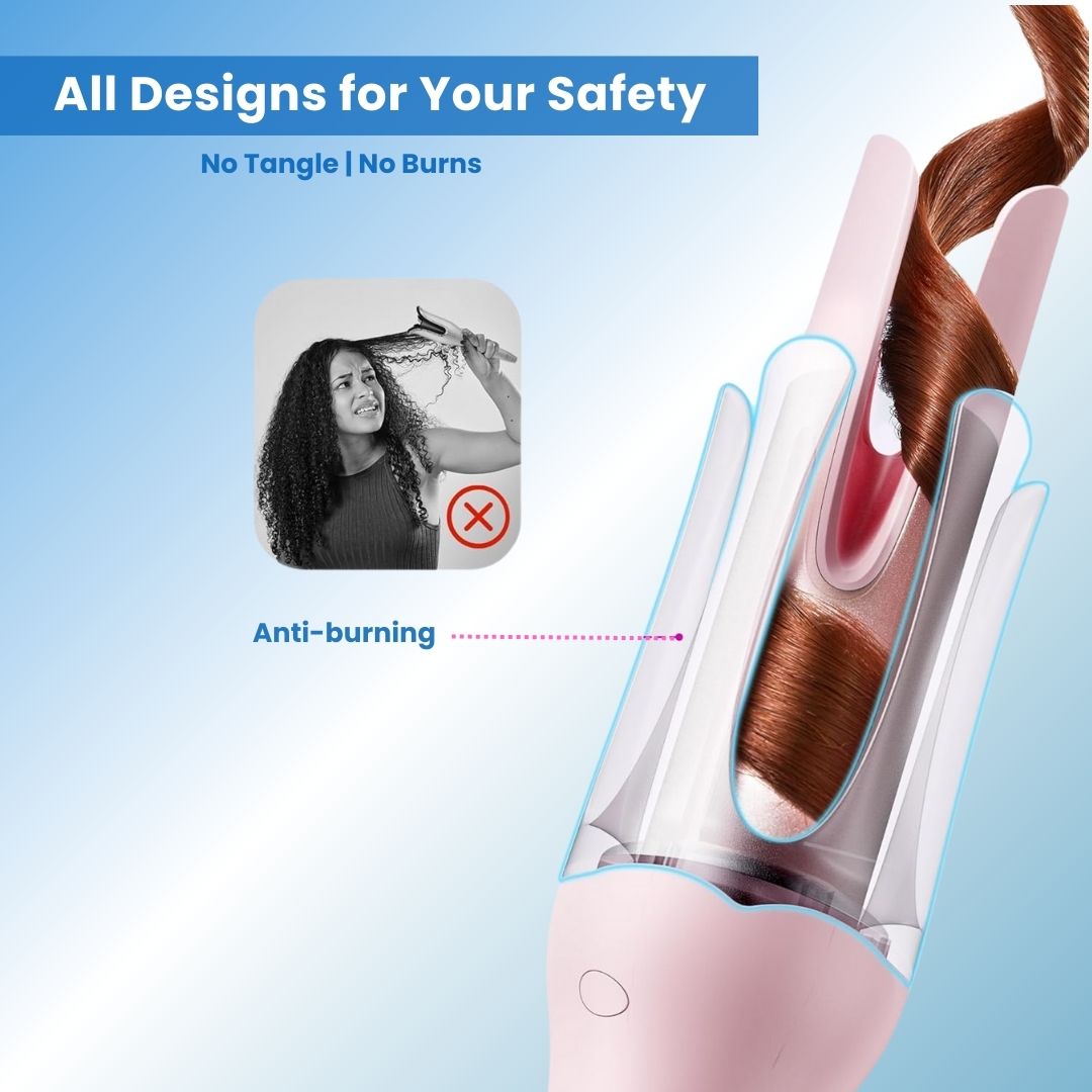 CurlEase™ - Automatic Hair Curler