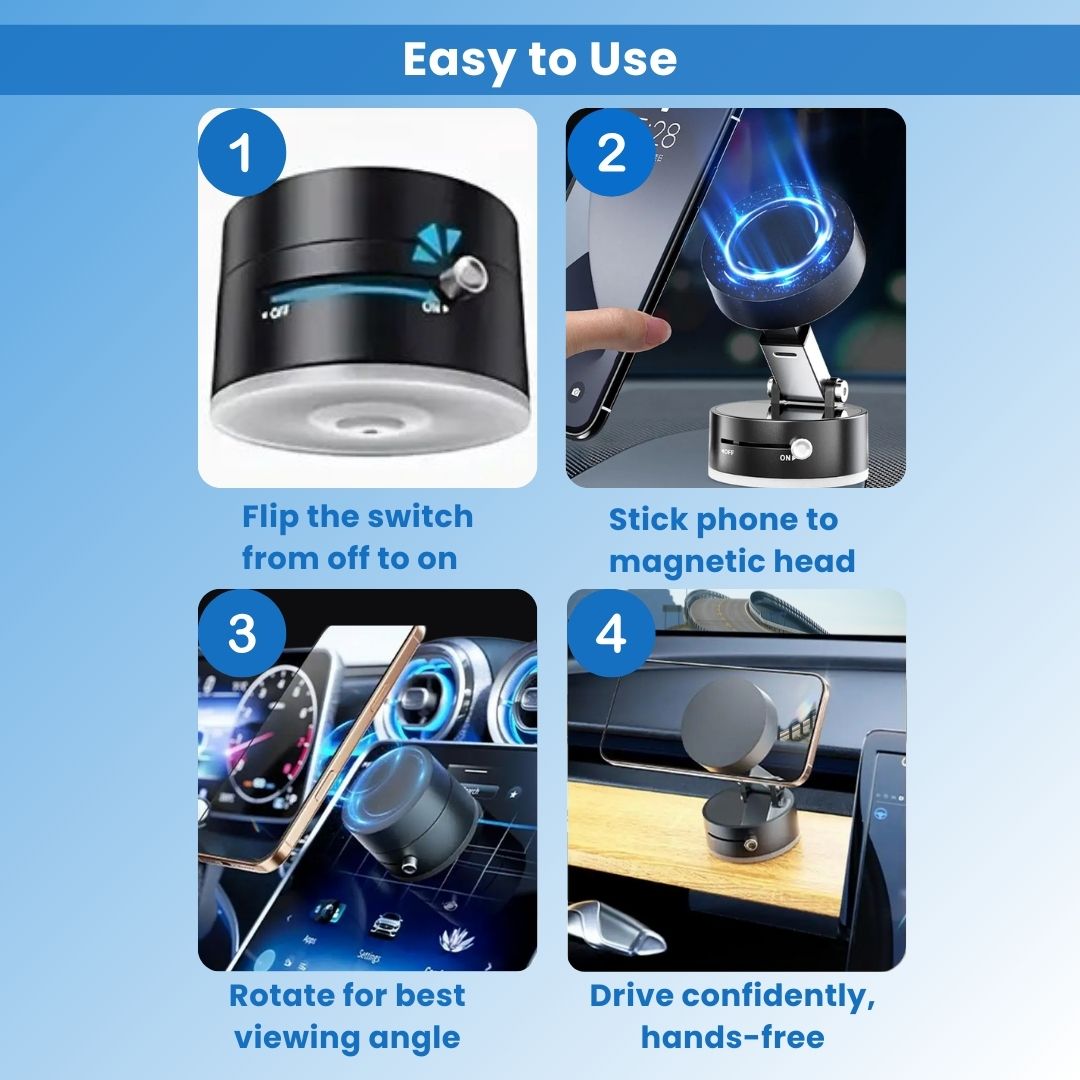 PhoniMount™ - Universal Suction Phone Holder