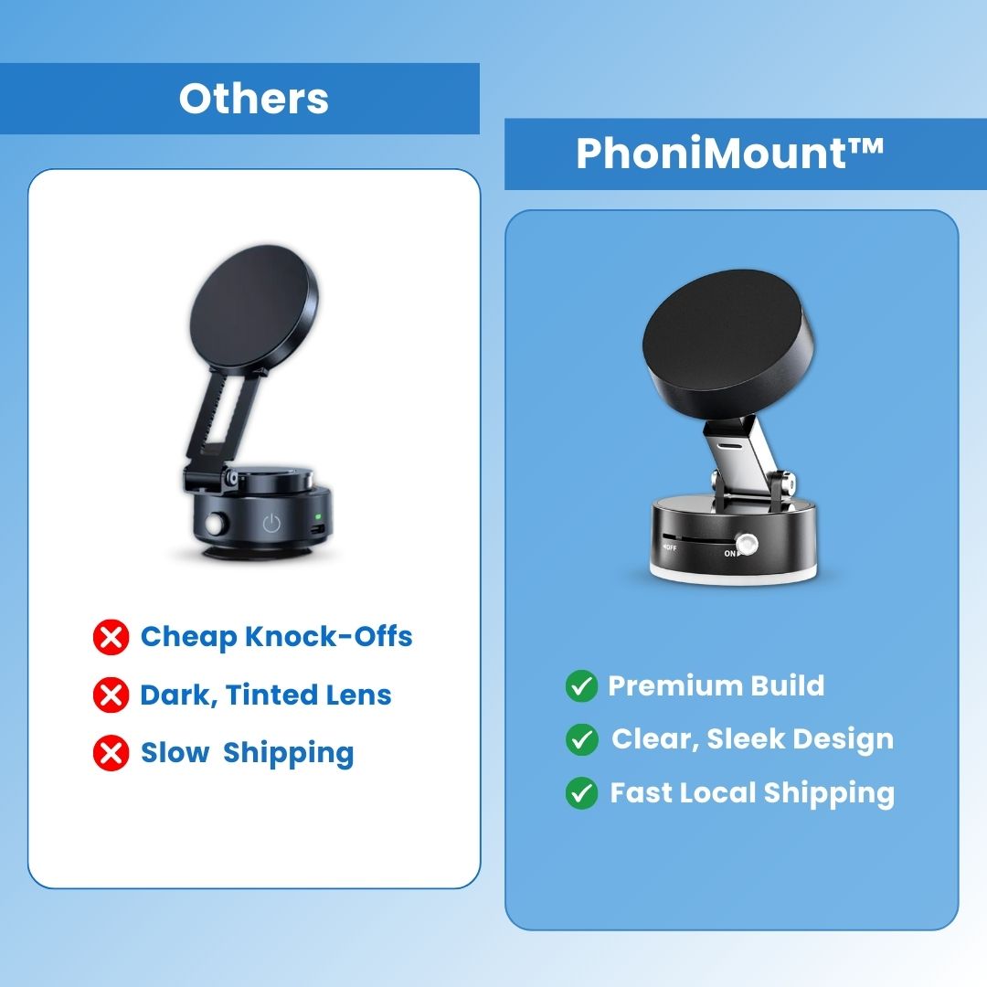 PhoniMount™ - Universal Suction Phone Holder